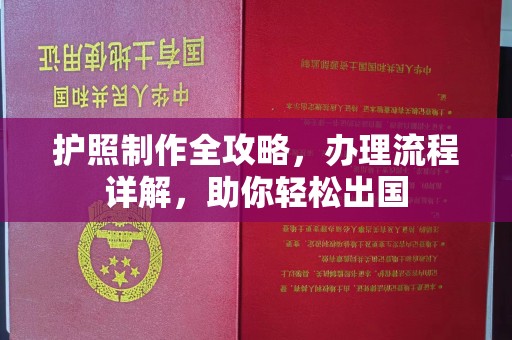 郾城护照制作全攻略，办理流程详解，助你轻松出国